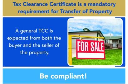 Requirement to process Property Transfer Tax for 2025