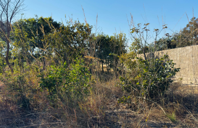 Residential plot for sale with unfinished structure