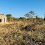Residential plot for sale with unfinished structure