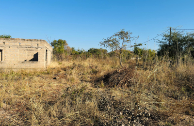 Residential plot for sale with unfinished structure